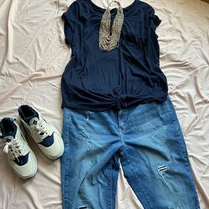 Lane Bryant ripped jeans. Size 18R